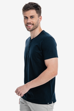 CAMISETA SUPIMA GOLA HENLEY - comprar online