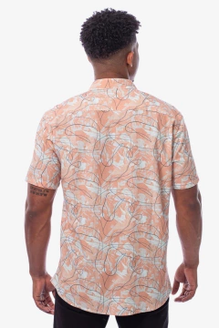 CAMISA ESTAMPADA AVES TROPICAIS na internet