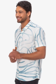 CAMISA ESTAMPADA LEITOS - comprar online
