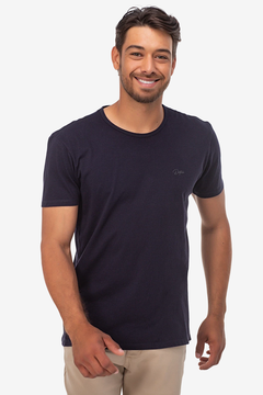 CAMISETA BÁSICA ALGODÃO SUPIMA GOLA REDONDA - comprar online