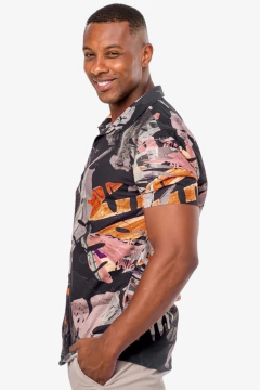 CAMISA ESTAMPADA AVE DO PARAÍSO - comprar online