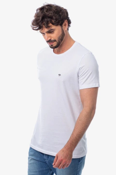 CAMISETA BÁSICA ALGODÃO PENTEADO - comprar online