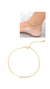 Tornozeleira Fio de Luz Banhada a Ouro 18k - comprar online