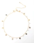Choker Cristal Heart Folheada a ouro 18k