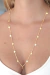 Colar Longo Medalhas Folheado a ouro 18k - comprar online