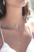 Choker Gravatinha Personalizada Iniciais Banhada a ouro 18k - comprar online