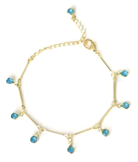 Pulseira Blue Banhada a Ouro 18k - comprar online