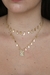 Choker Via-láctea Estrelas Banhada a Ouro 18k - Plaka Acessórios