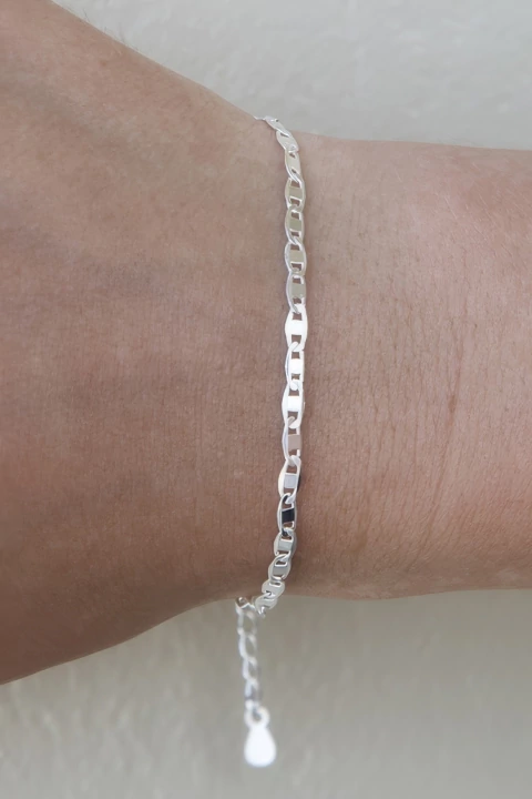 Pulseira Fio de Luz Banhada à Prata - comprar online
