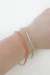 Pulseira Strass Azul Folheada a ouro 18k - loja online