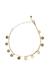Pulseira Medalhas Folheada a Ouro 18k