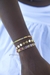 Pulseira Bolinhas Banhada a Ouro 18k - Plaka Acessórios