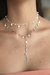 Choker Cristal Hearts Prata na internet