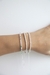 Pulseira Cristais Coloridos Prata - Plaka Acessórios