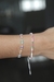 Pulseira Cristais Coloridos Prata - comprar online