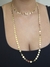 Choker Illusion Corrente Banhada a Ouro 18k - Plaka Acessórios