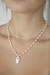 Choker Lisinha Banhada à Prata - Plaka Acessórios