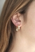 Argolinha Glass Banhada a Ouro 18K - comprar online
