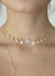 Choker Illusion Energia Banhada a Ouro 18k