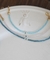 Pulseira Cristais Grega Azul Mar Banhada a Ouro 18k - Plaka Acessórios