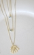Colar Gotas Eye Banhado a Ouro 18k - loja online