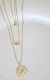 Colar Gotas Eye Banhado a Ouro 18k - loja online