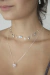 Choker Illusion Grega Banhada à Prata - online store