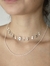 Choker Lisinha Banhada à Prata - loja online
