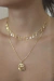 Colar Gotas Eye Banhado a Ouro 18k - comprar online