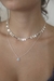 Choker Borboletas Banhada à Prata - comprar online