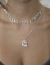 Choker Night Banhada à Prata - online store