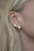 Trio Argolinhas Click Banhado a Ouro 18k - comprar online