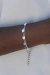 Pulseira Love Banhada à Prata