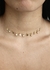 Choker Illusion Manu Banhada a Ouro 18k Sem Letra na internet