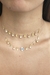 Imagem do Choker Illusion Manu Banhada a Ouro 18k Sem Letra
