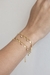 Pulseira Letra Banhada a Ouro 18k - comprar online