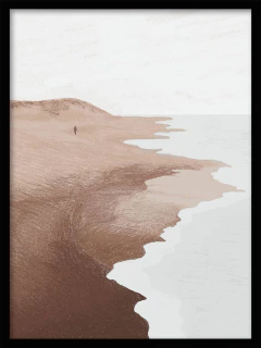CUADRO BEACH DRAWN