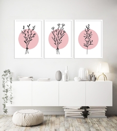 SET OVAL NATURE 4