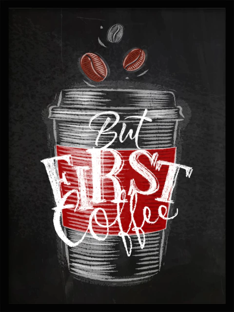 CUADRO BUT FIRST COFFEE