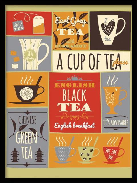 CUADRO A CUP OF A TEA