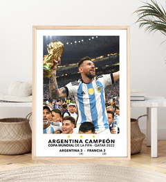 CUADRO ARGENTINA CAMPEÓN MUNDIAL 2022 (2)
