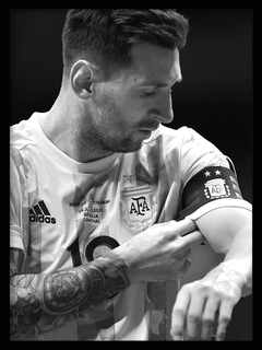 CUADRO MESSI CAPITAN