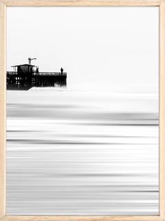 MUELLE BLANCO Y NEGRO