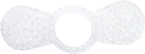 Anel estimulador duplo transparente