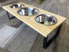 Comedero SIGMA triple - perros medianos y grandes