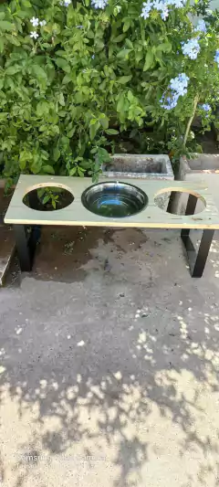 Imagen de Comedero SIGMA triple - perros medianos y grandes