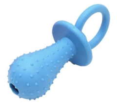 Mordillo chupete grande con cascabel - varios colores - Happy Pets