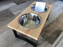 Comedero SIGMA doble - perros medianos - tienda online