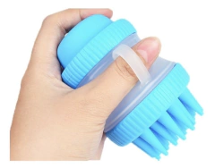 Duchador Con Cepillo Para Baño Perros Y Gatos