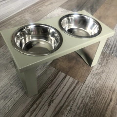 Comedero NET doble - perros chicos en internet